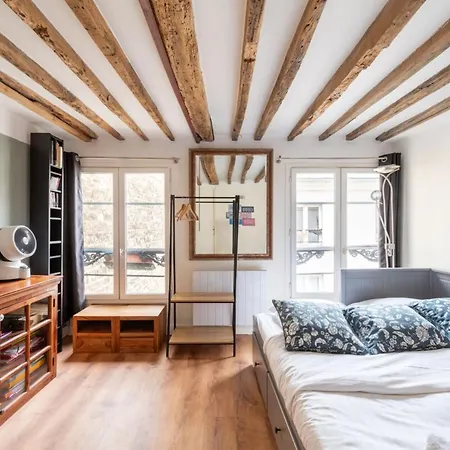Апартаменты Central Parisian-style Studio Apart - Sentier Париж